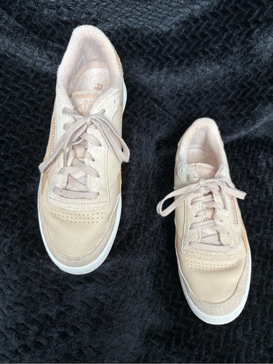 Reebok Shoes - Reebok Women's Low-Top Sneakers in Blush Tan